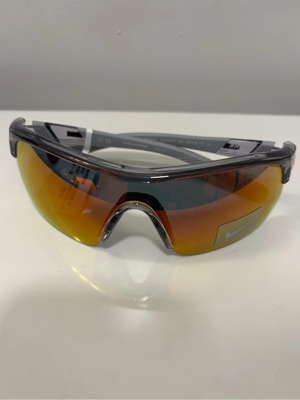 Nike - X1 The Show Performance Sunglasses in Wolf Gray/Orange (NWT)